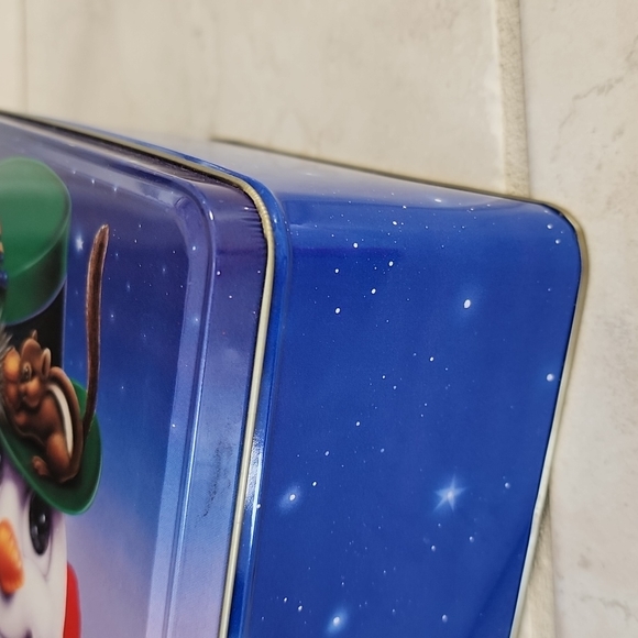 🎄 SNOWMAN SQUARE TIN 🎄 - Picture 5 of 10